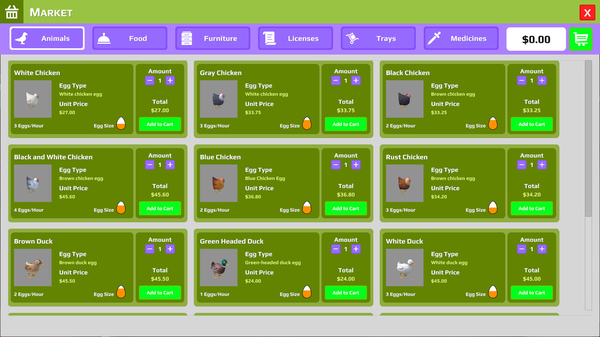 Eggstreme Farming