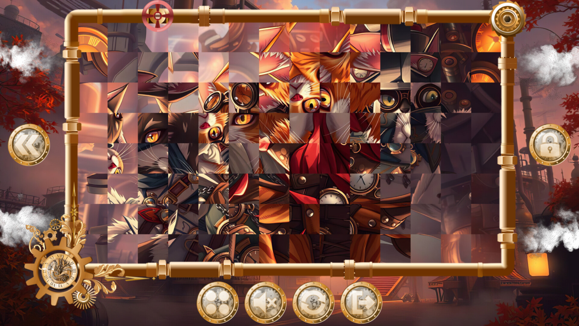 Chronime Puzzle: Cats