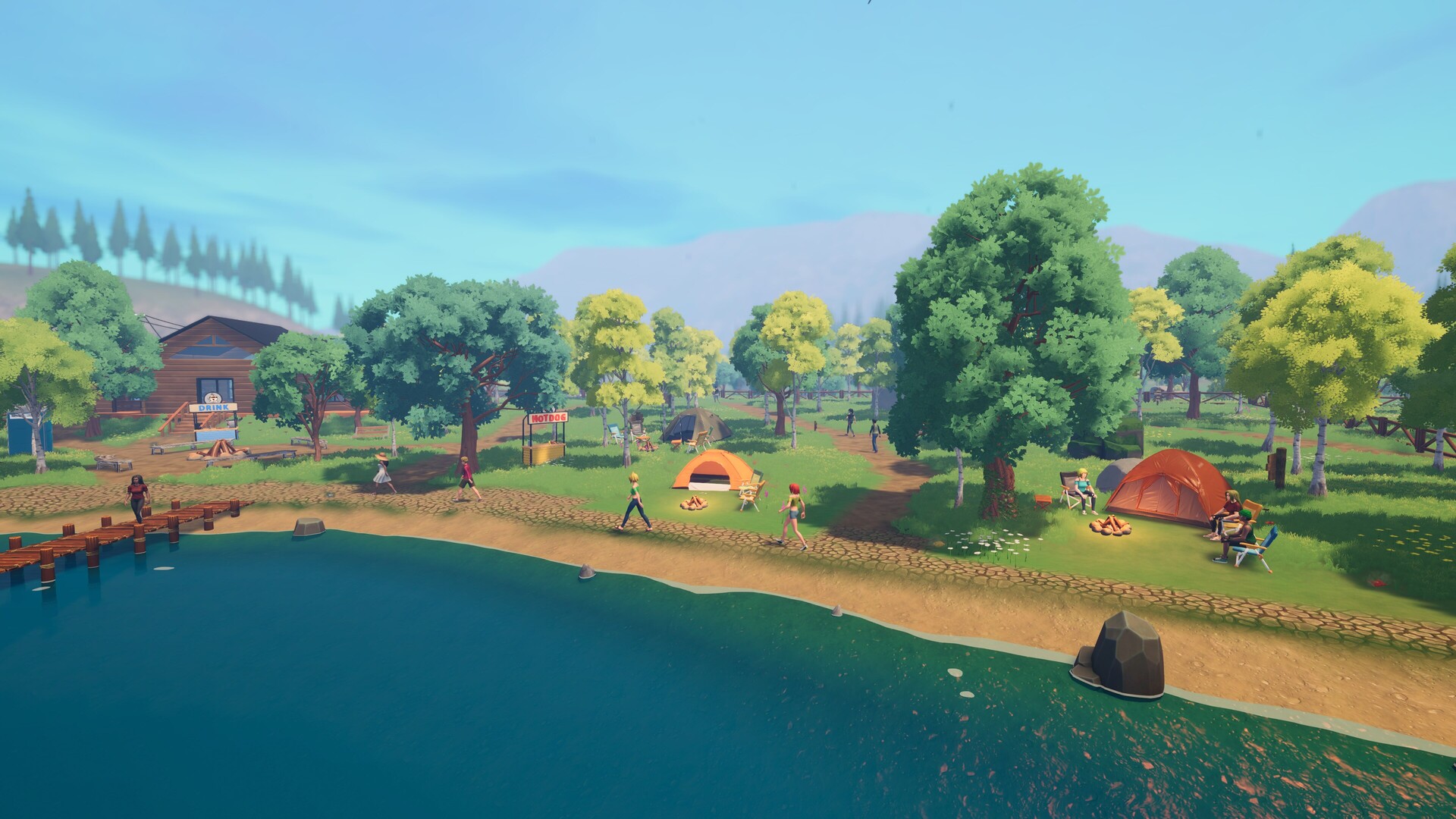 Camp Manager Simulator