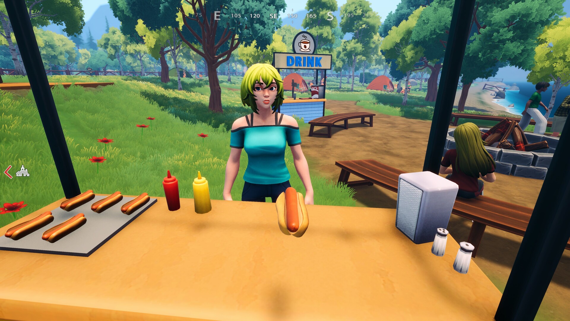Camp Manager Simulator