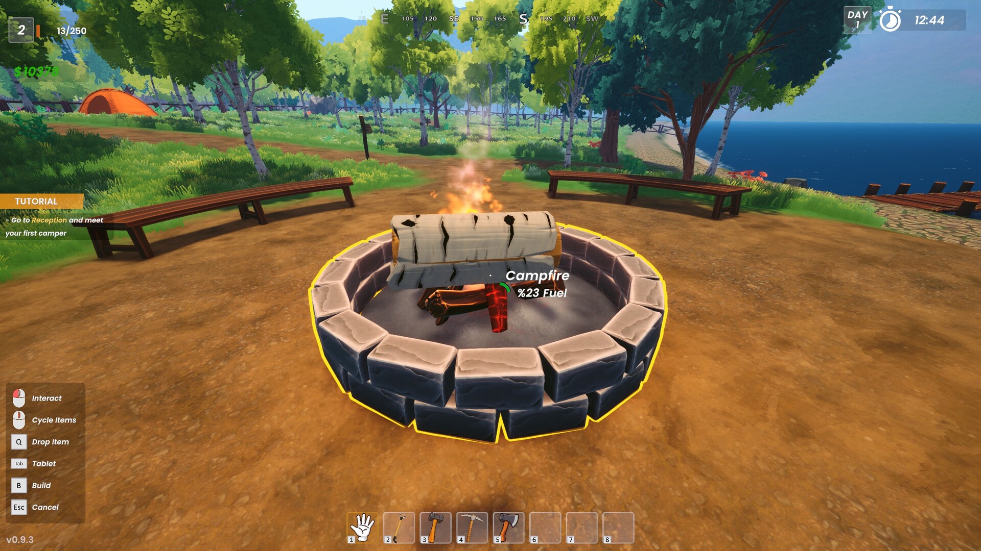 Camp Manager Simulator