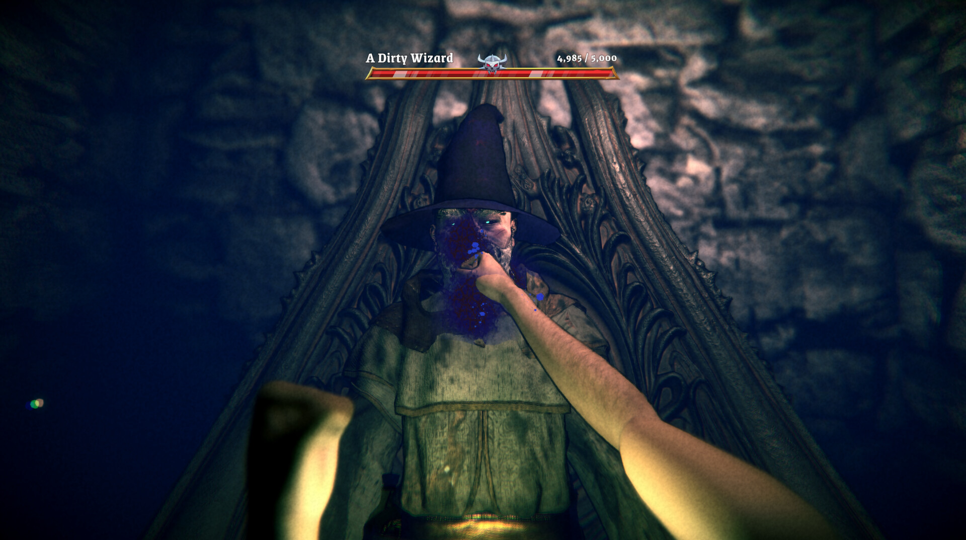 Punching a Dirty Wizard