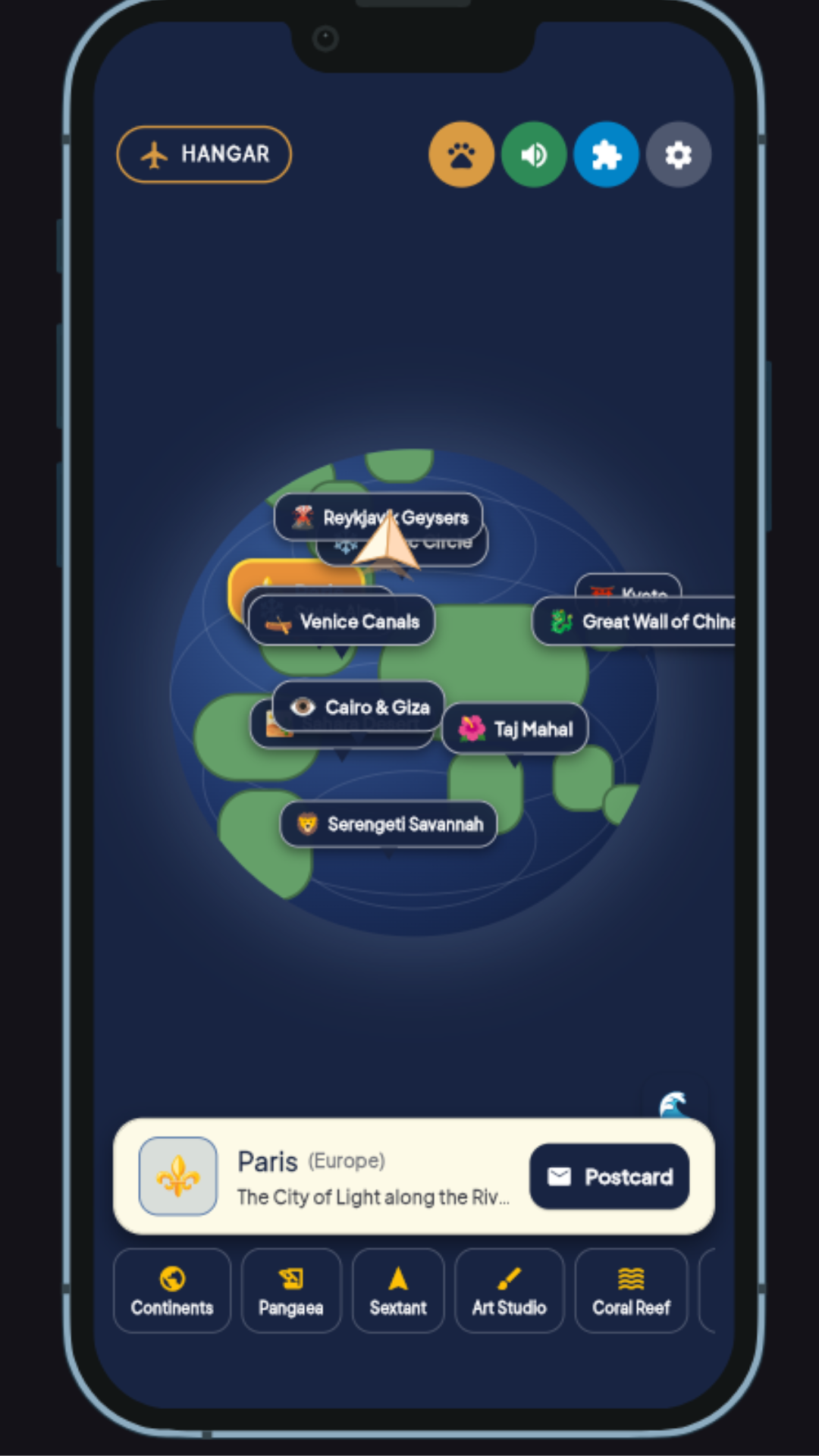 Glyphwing: World Geography