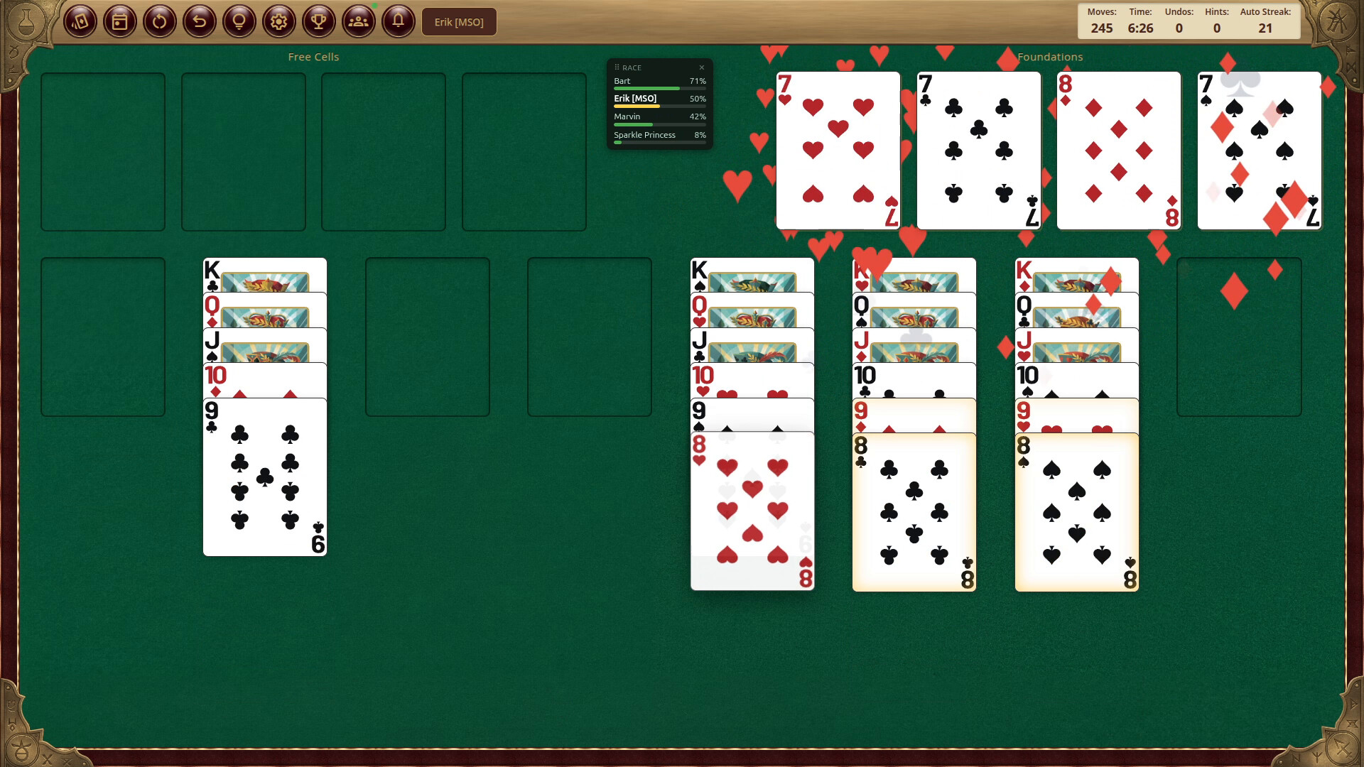 MSO FreeCell Arena