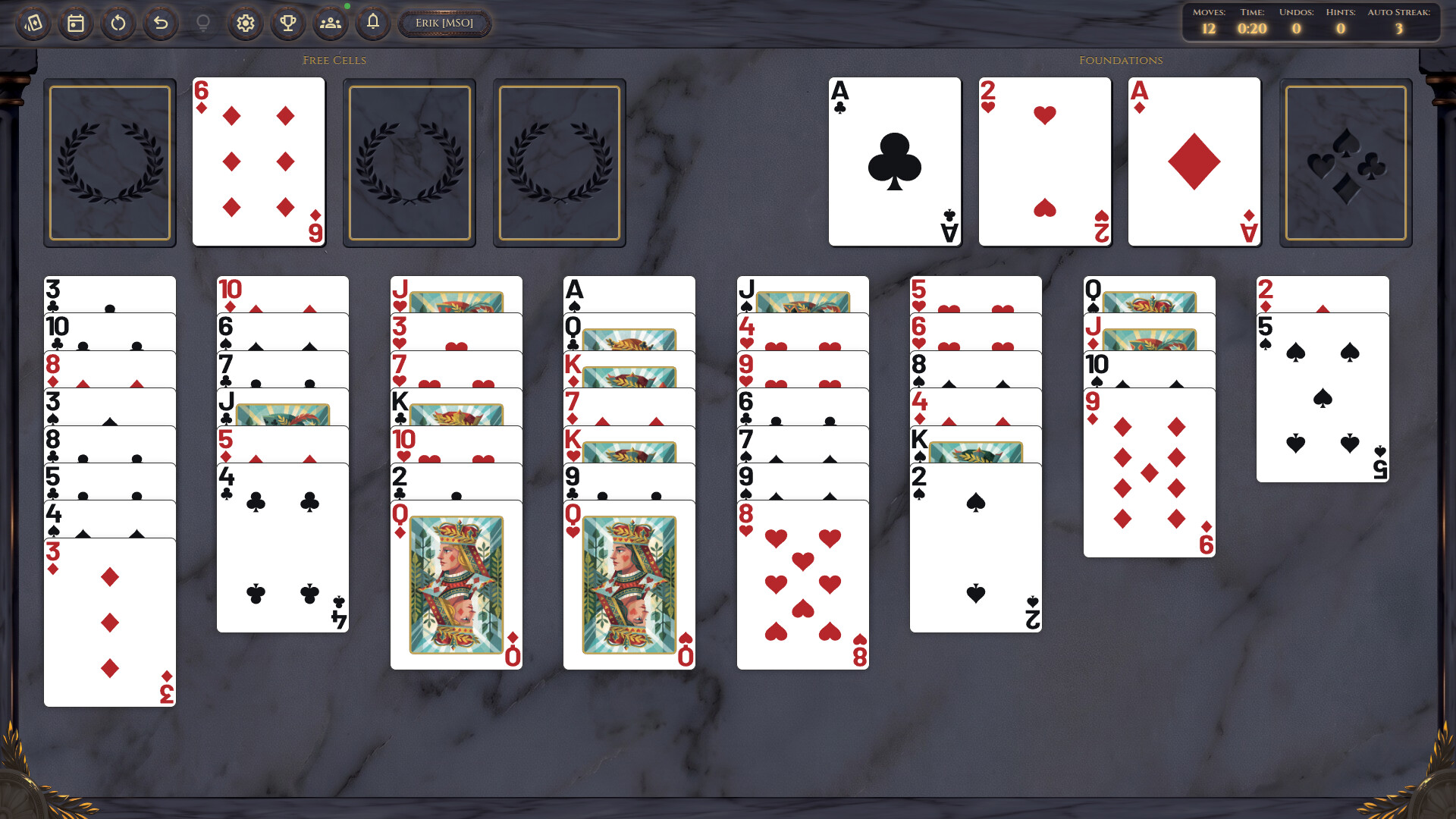 MSO FreeCell Arena