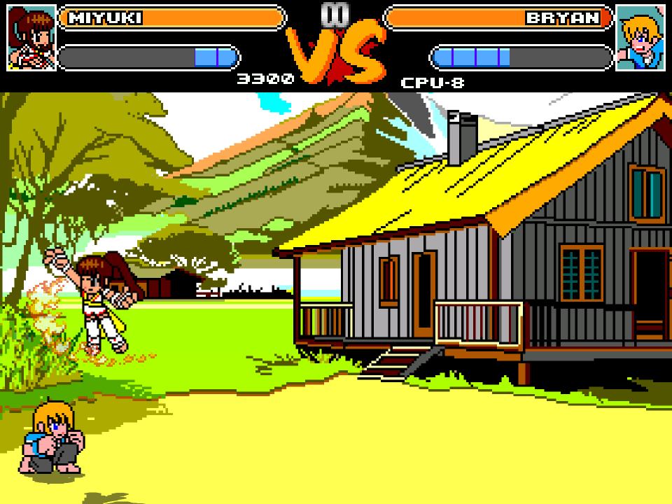 Blood Fighter Round Battle