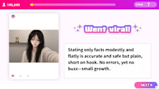 Aim for 1 Million! Influencer Dream