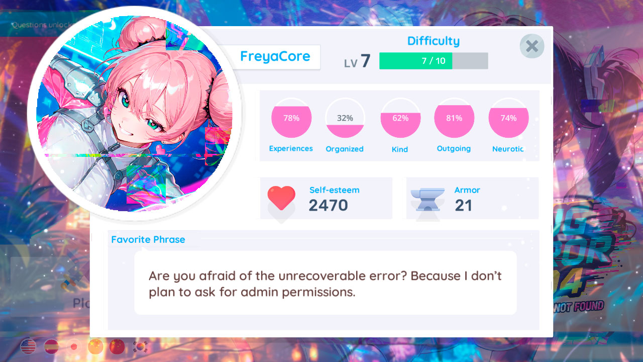 Bug Error 404: Anime Girls Not Found