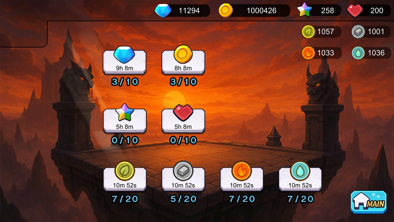 Tap Monster Duel
