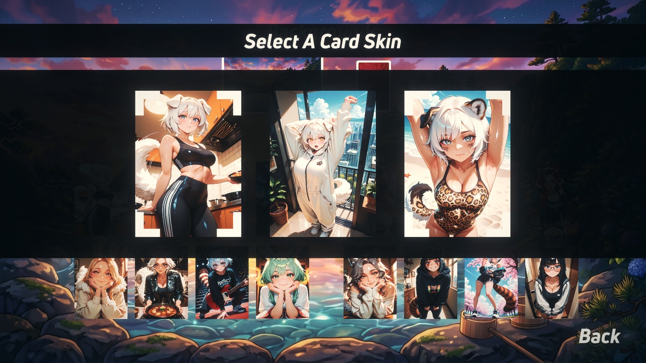 Solitaire Paradise: Furry Waifus