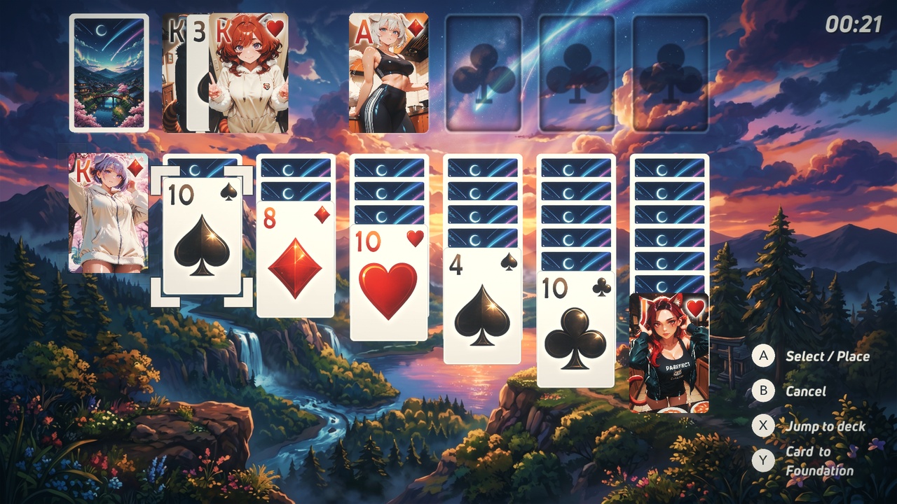 Solitaire Paradise: Furry Waifus