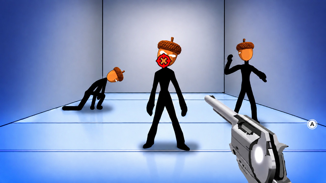 Nutty Gunner: 2D Squirrel Shooter