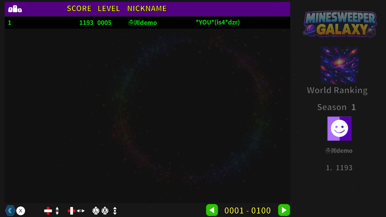 MineSweeper Galaxy