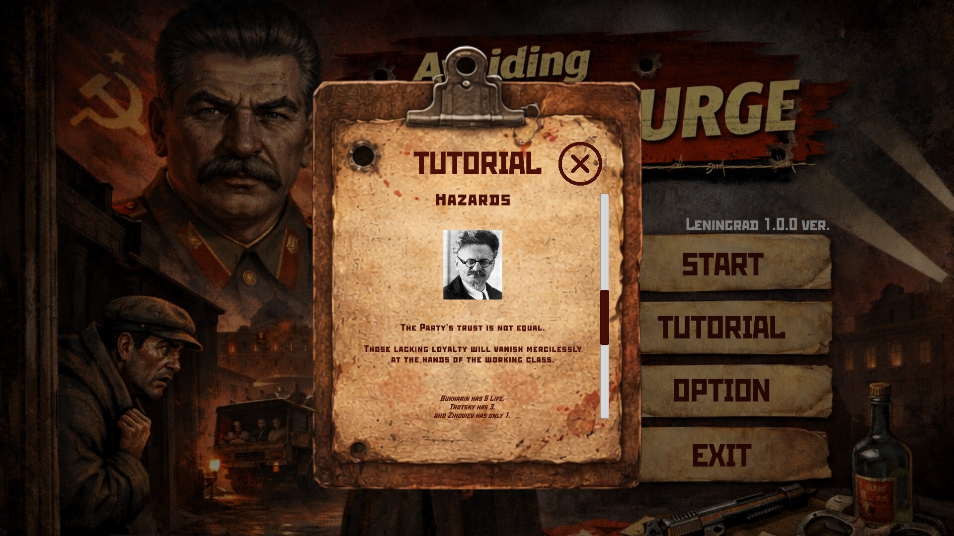Avoid the Stalin’s Purge