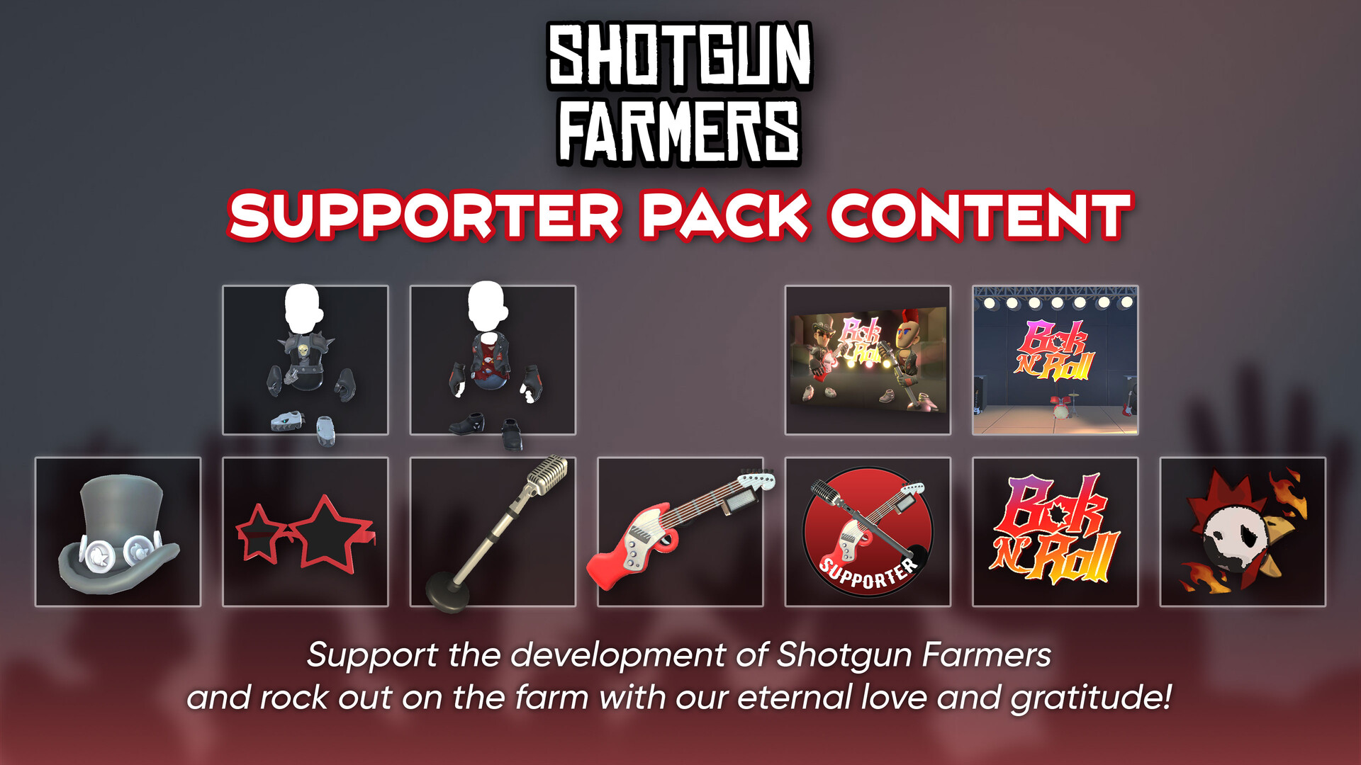 Shotgun Farmers: Supporter Pack