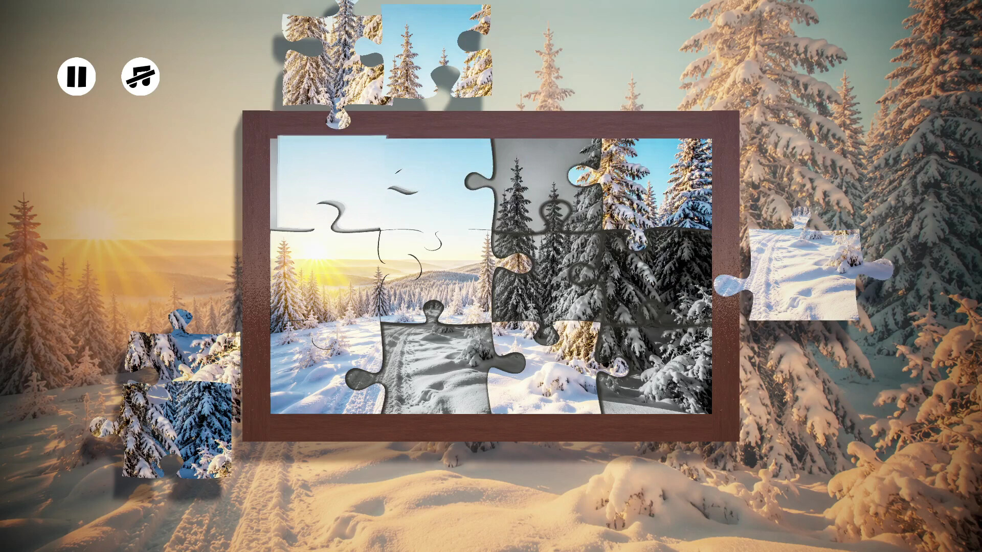 Puzzles Snow