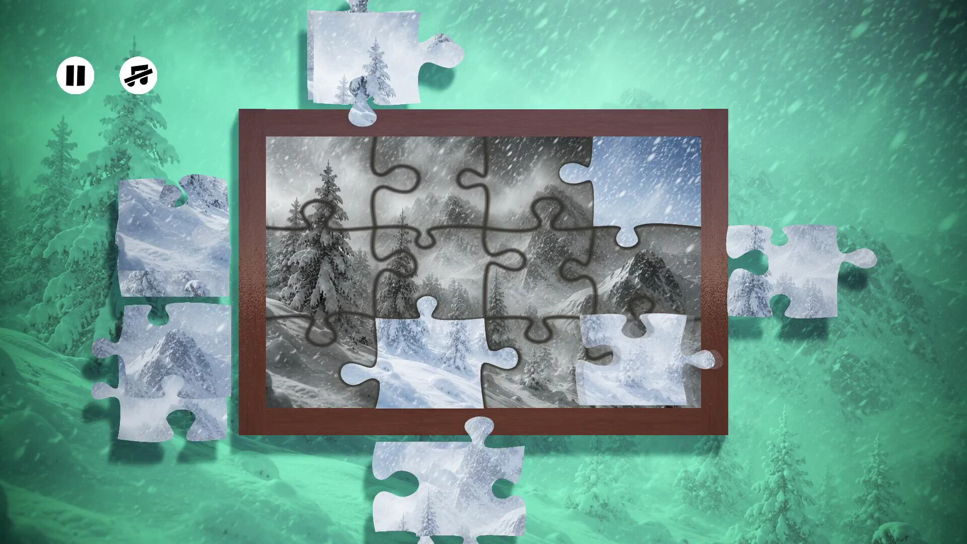 Puzzles Snow