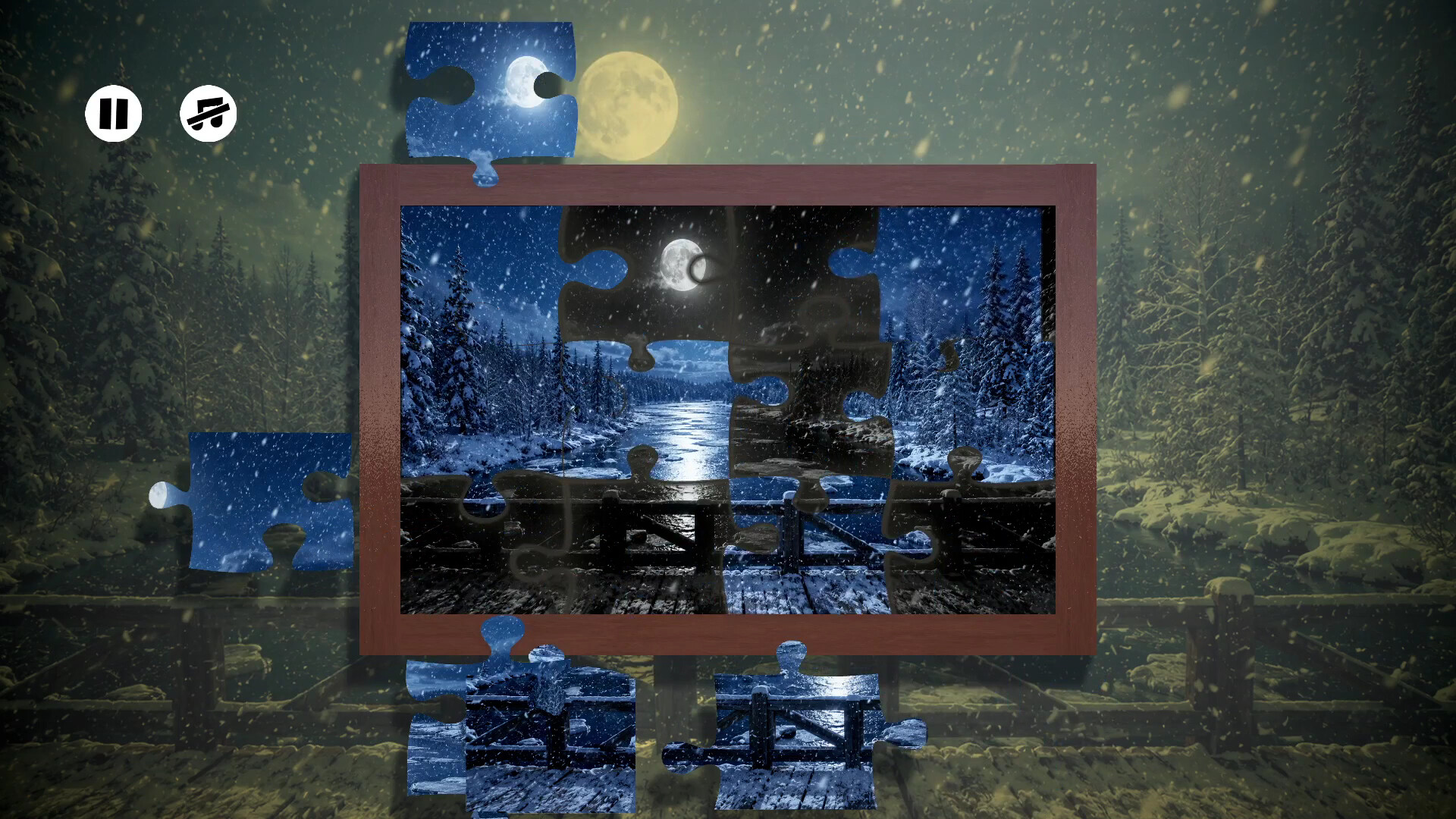 Puzzles Snow