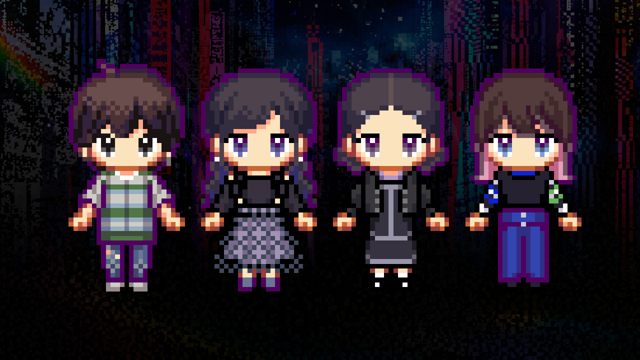 Akiba Lost: Drama Movie &amp; Pixel Character Costume Set