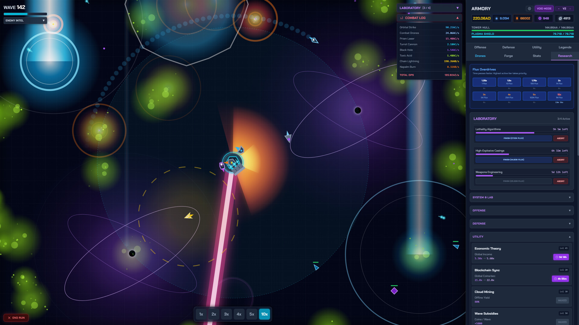 Endless Void: Idle Tower Defence