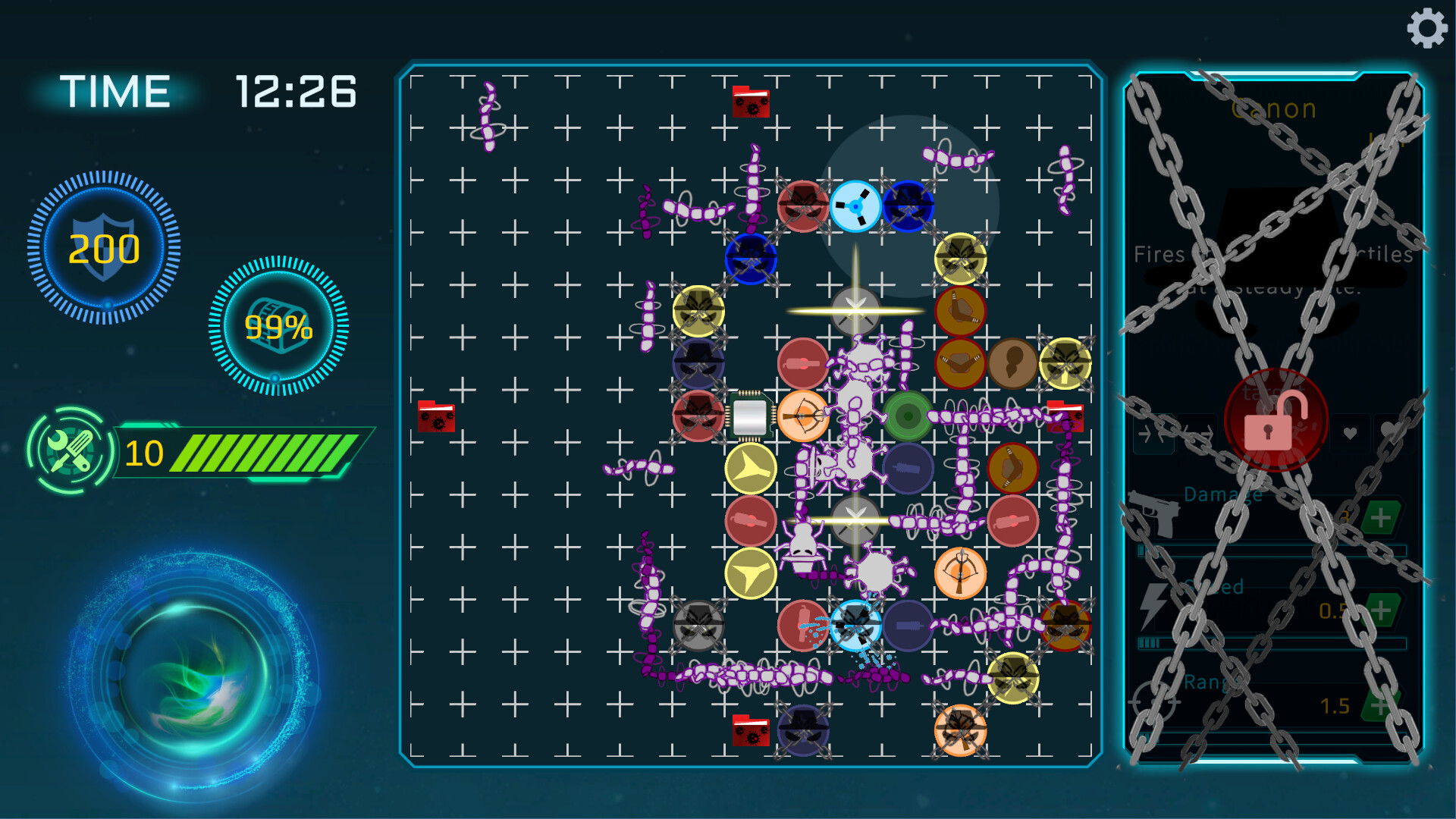 Tower Defense for Virus
