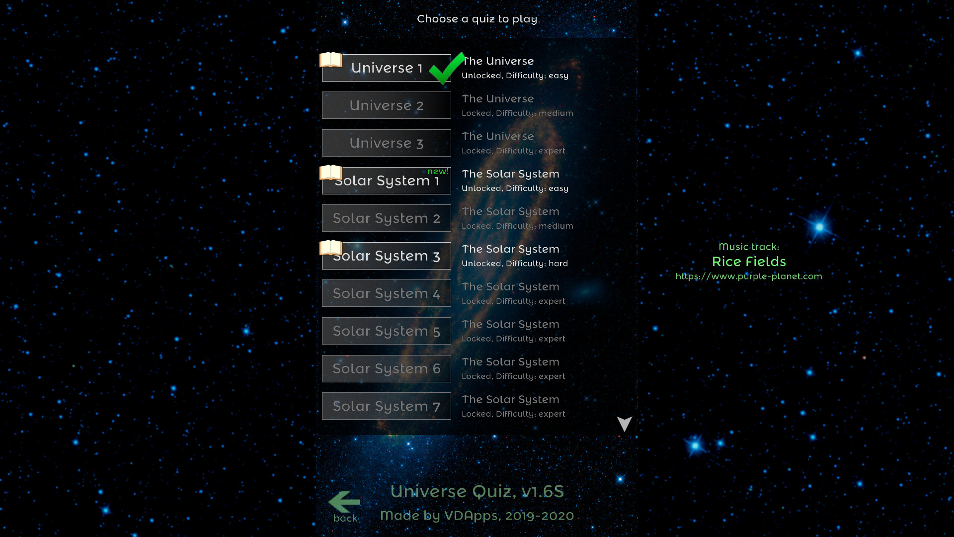 Universe Quiz