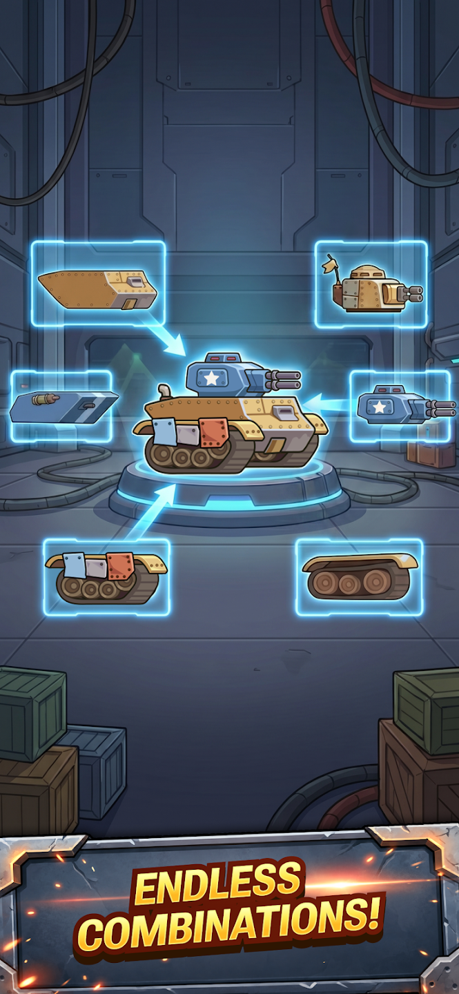 Steelborn: Tank Idle RPG