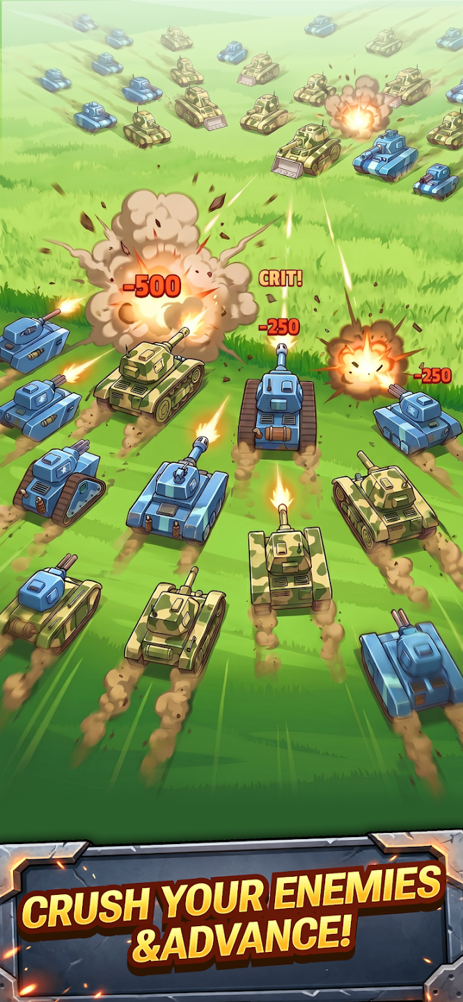 Steelborn: Tank Idle RPG