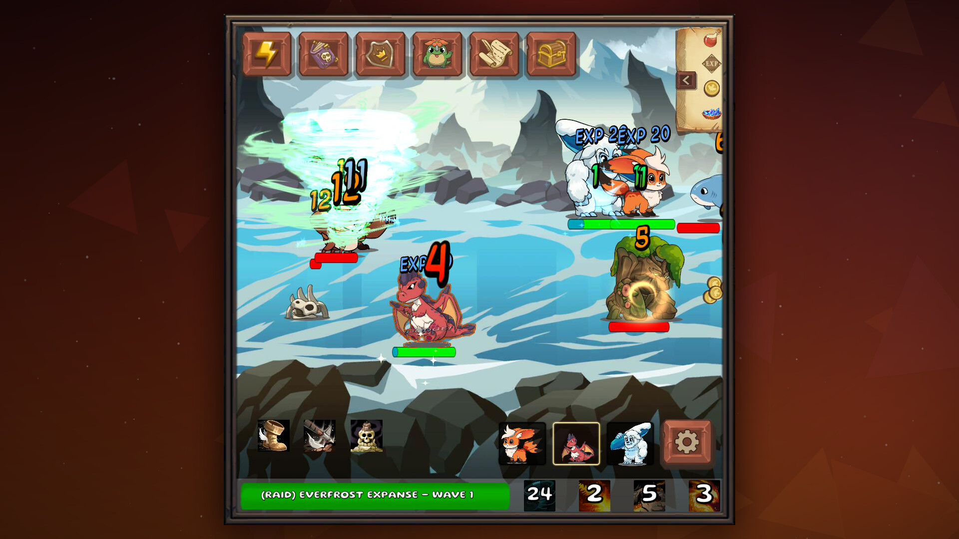Minimon: Tiny Idle Tactics