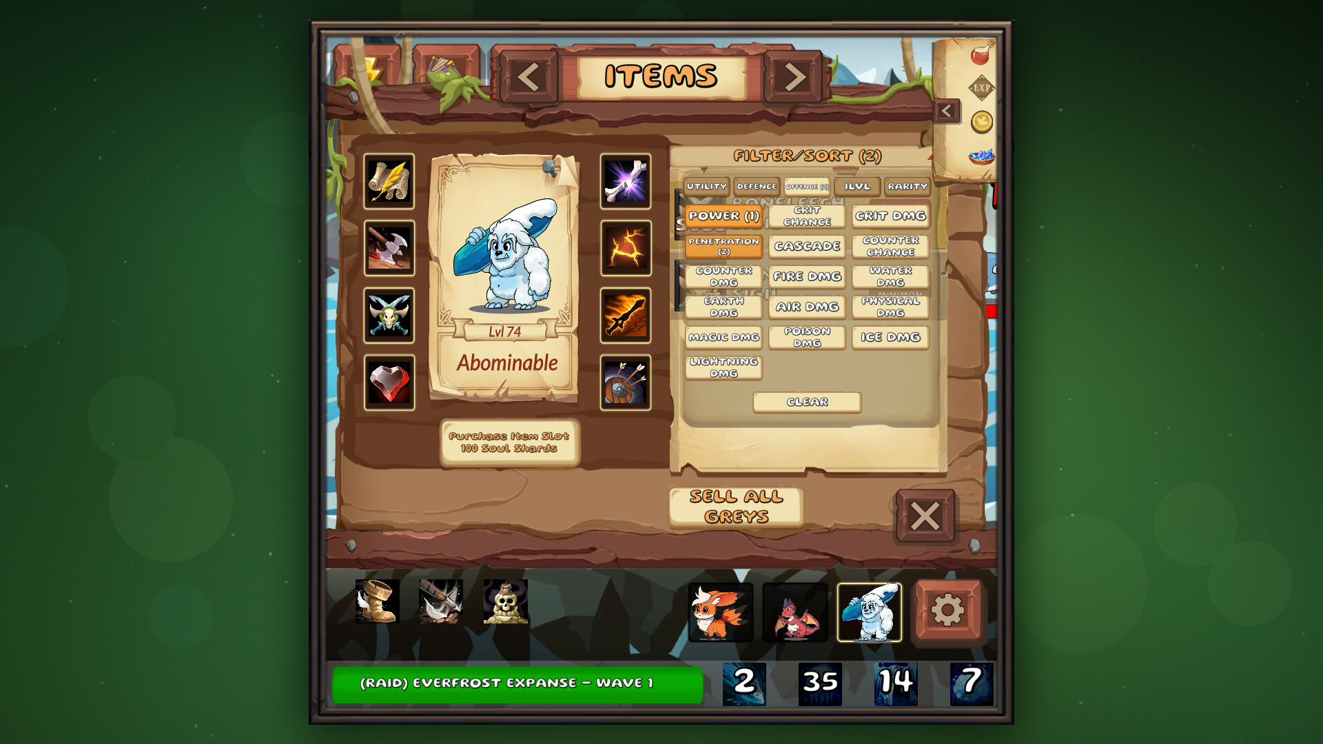 Minimon: Tiny Idle Tactics