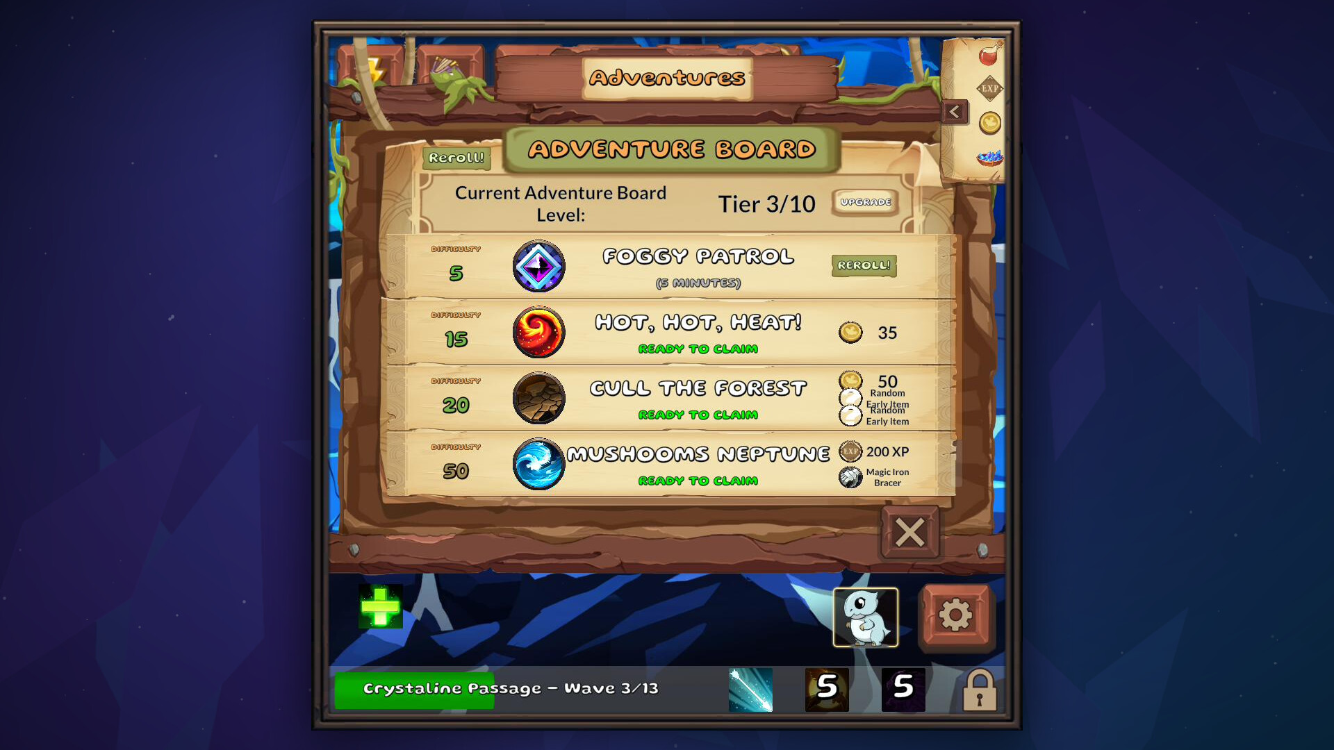 Minimon: Tiny Idle Tactics