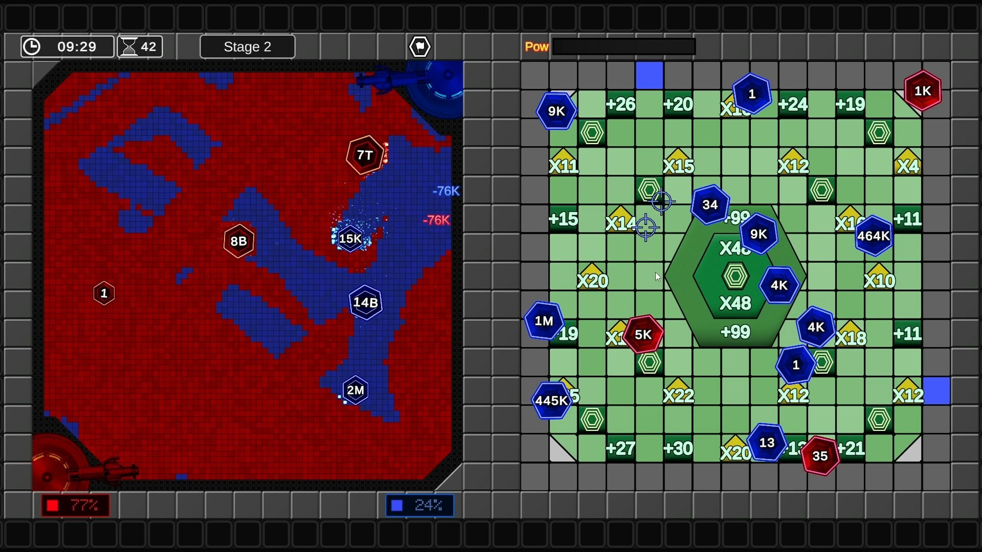 Multiple Territory War
