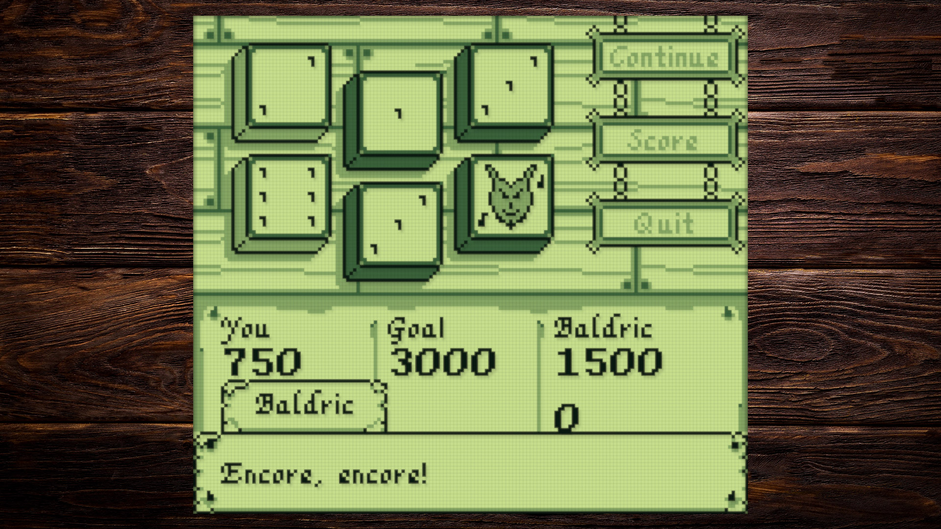 Tavern Farkle GB