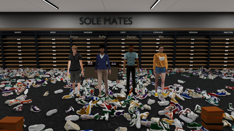 Sole Mates: Tidy Up the Shoe Store