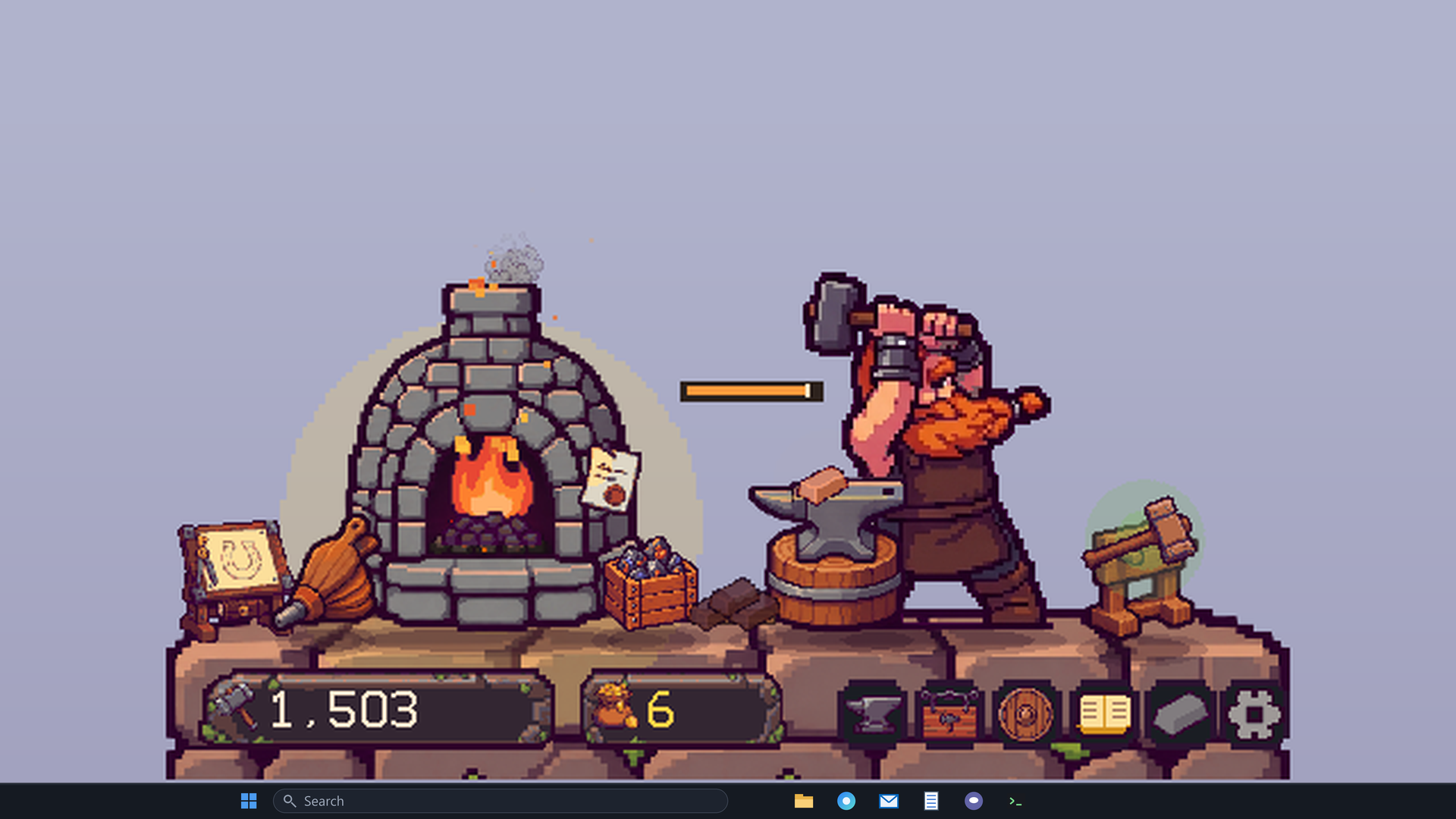 My Desktop Dwarf: Taskbar Forge
