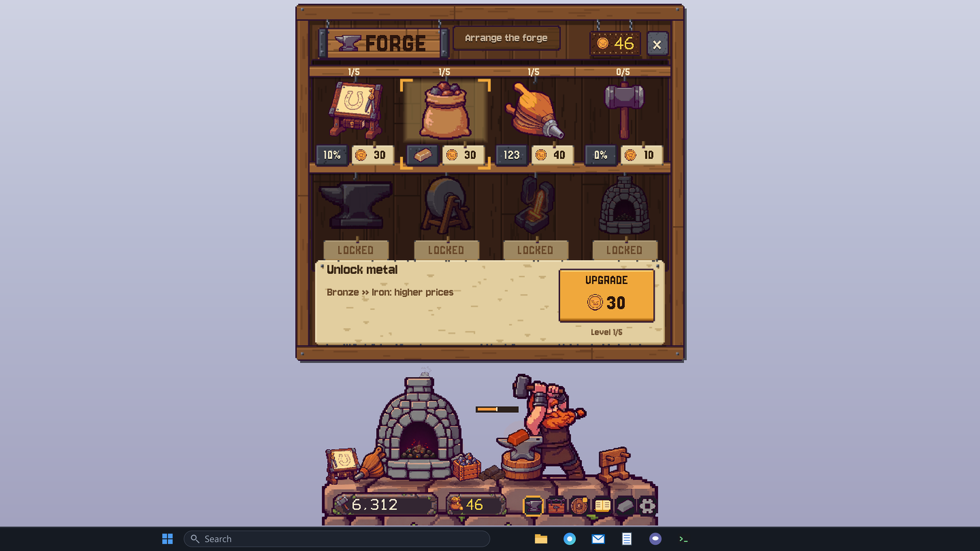 My Desktop Dwarf: Taskbar Forge