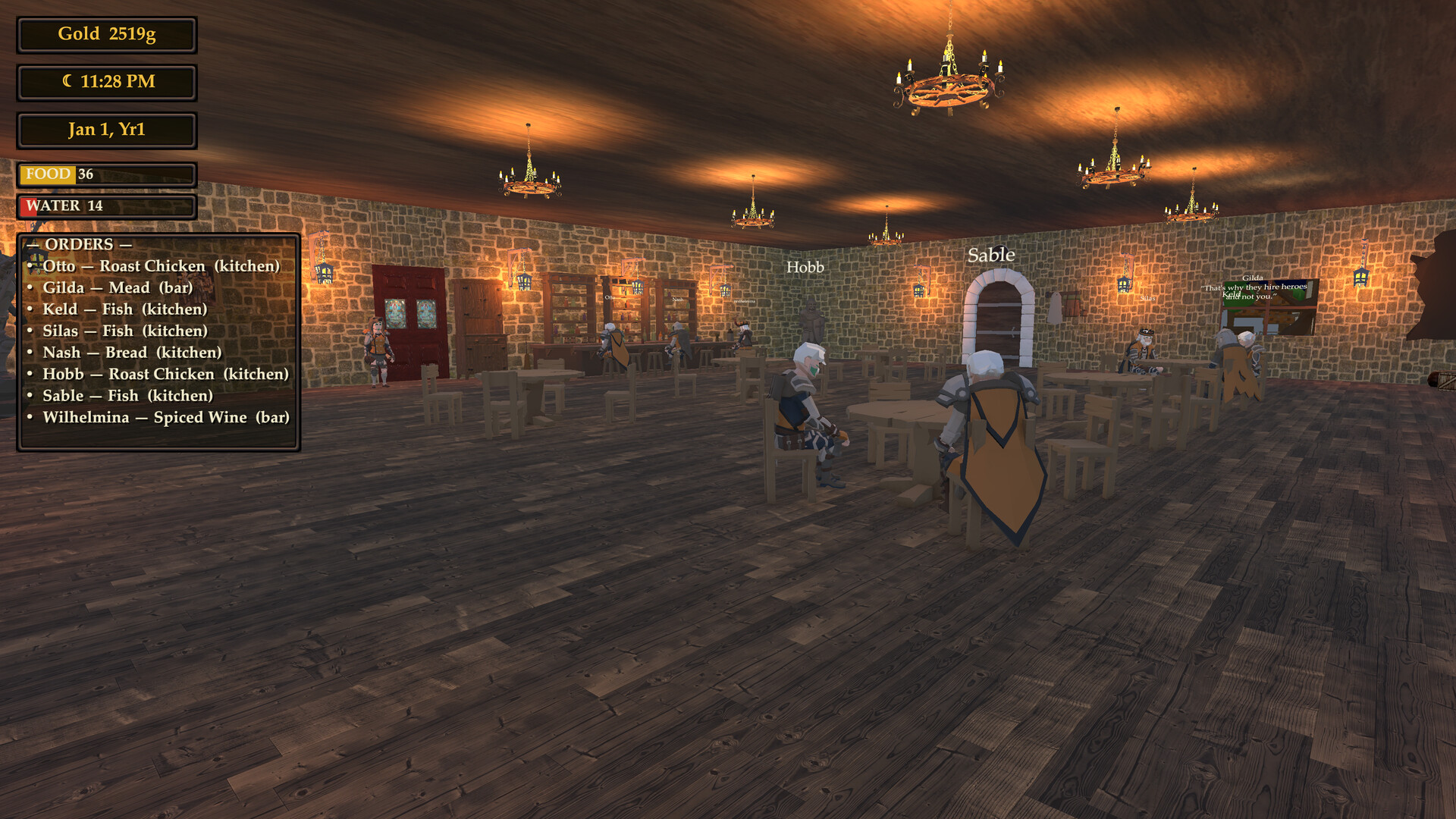 Bramblewick: Guild Management Simulator
