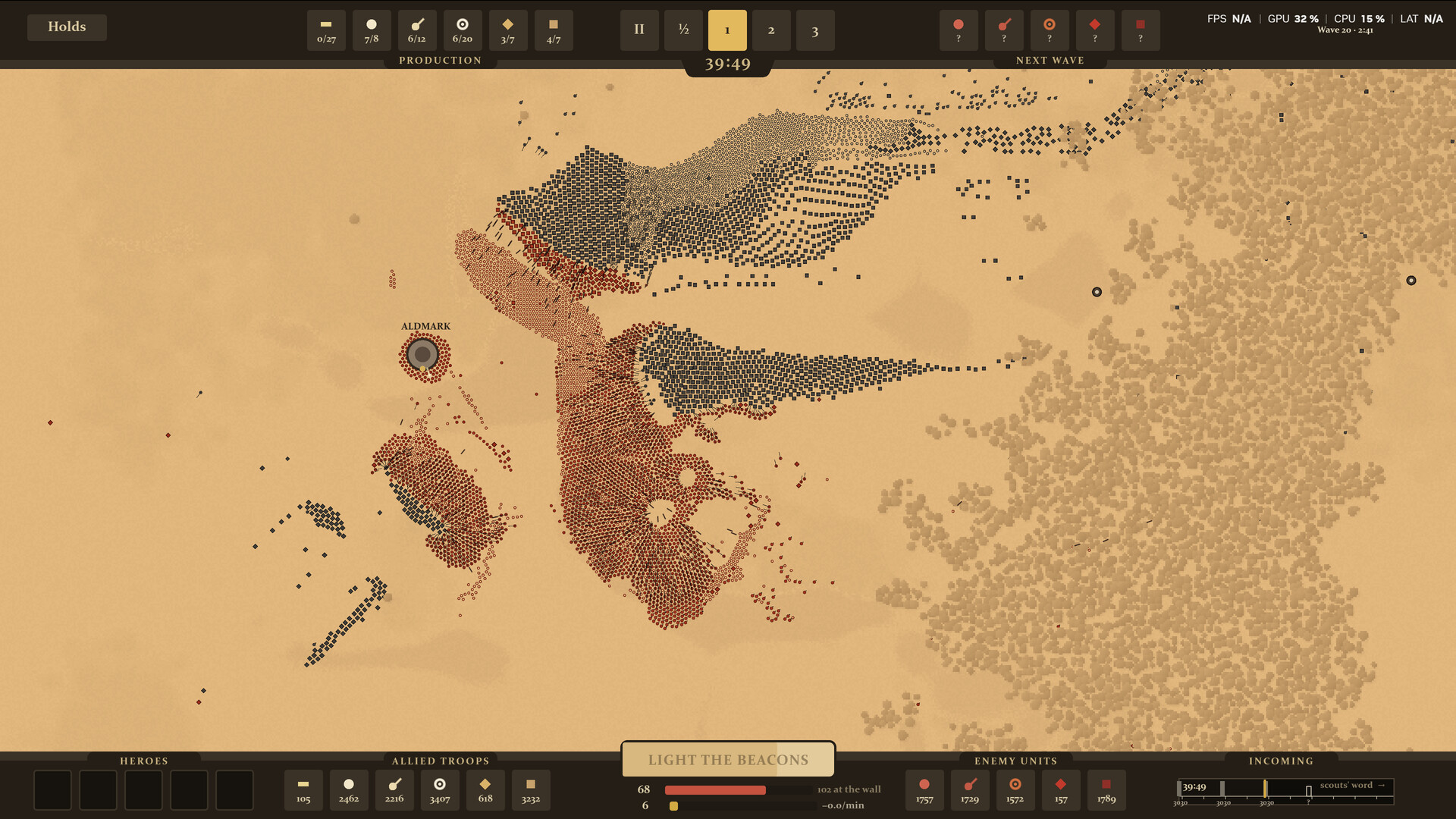 Aldmark Calls for Aid