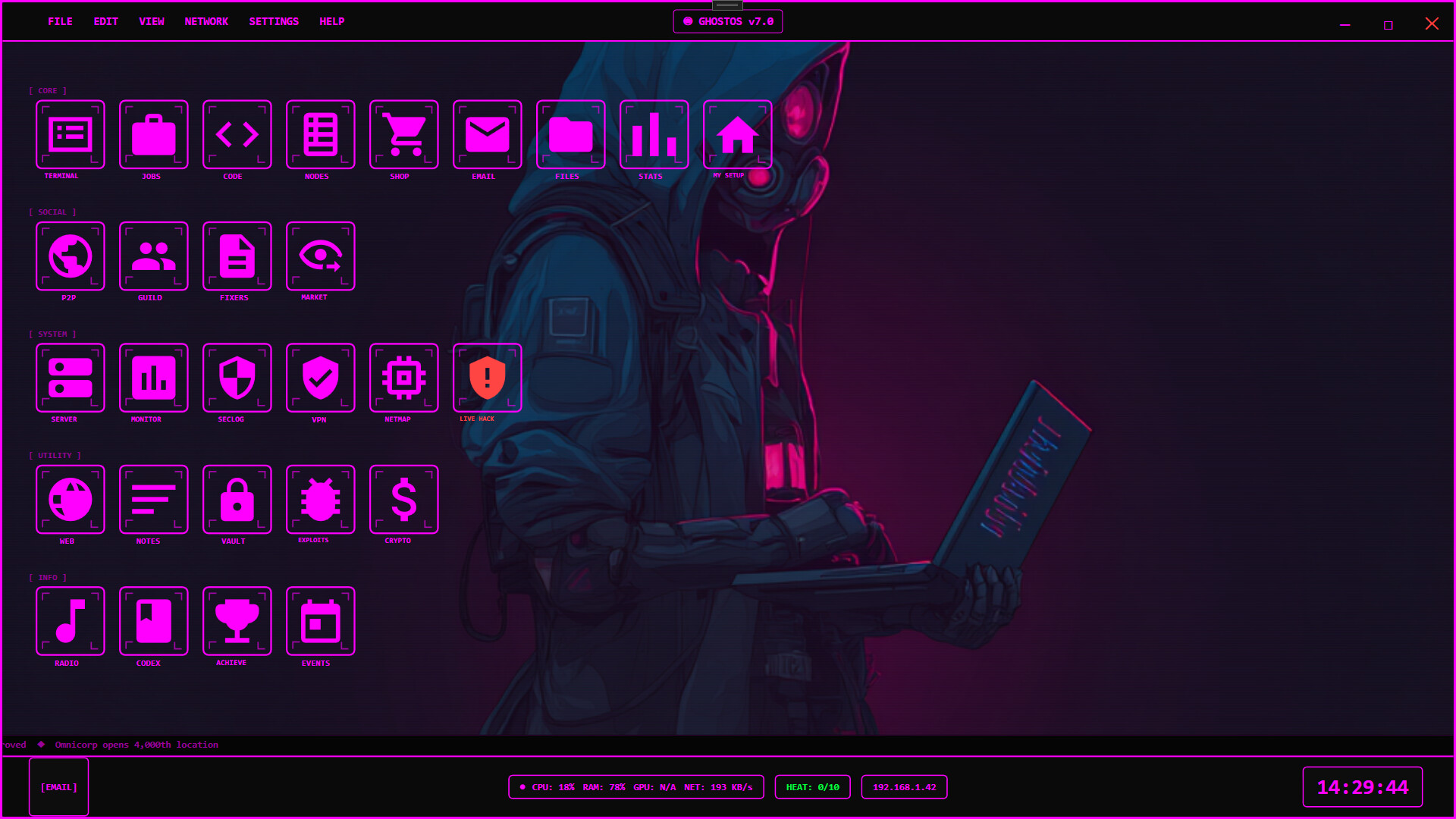 Ghost Network: Dark Hacker