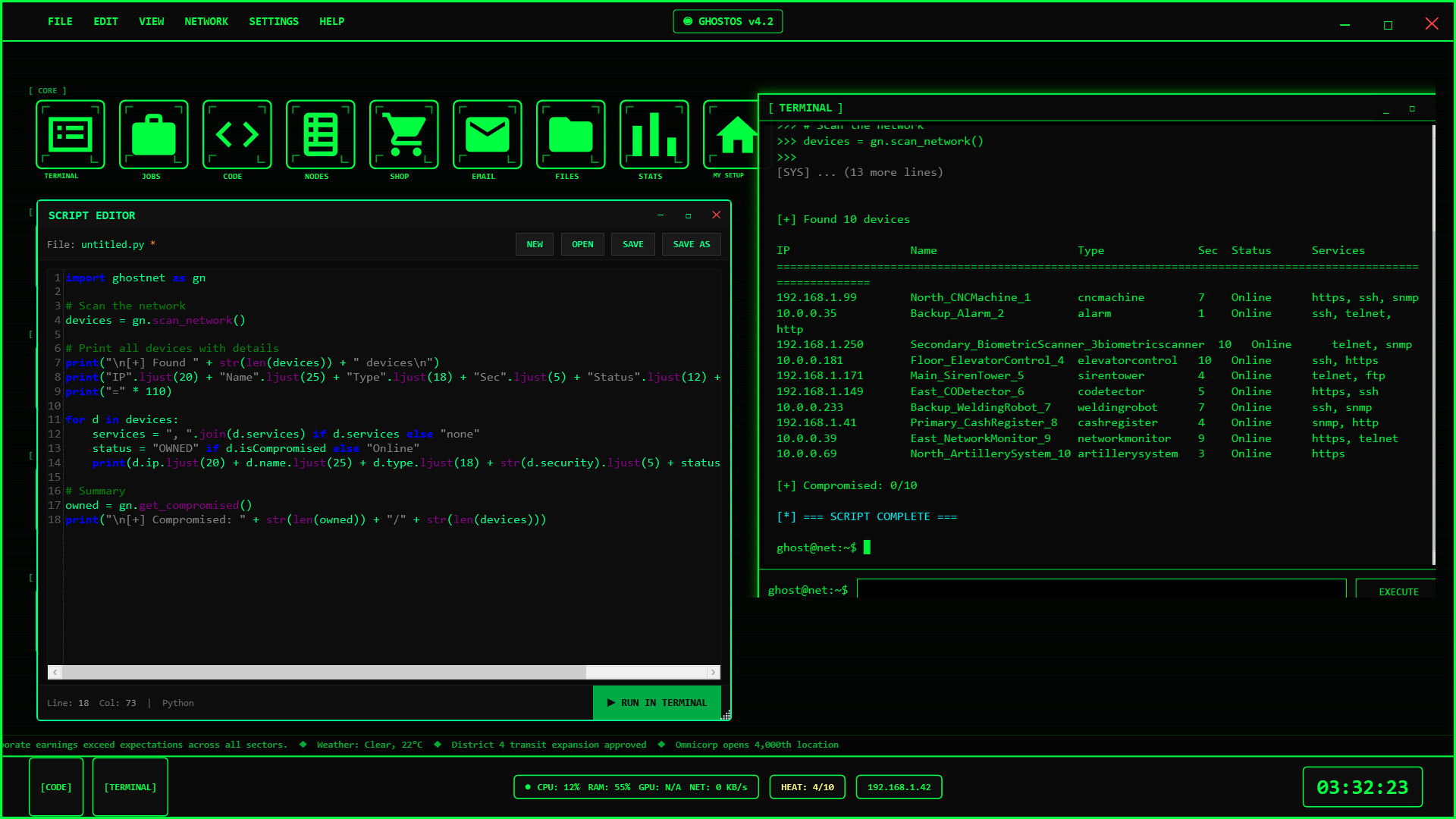 Ghost Network: Dark Hacker