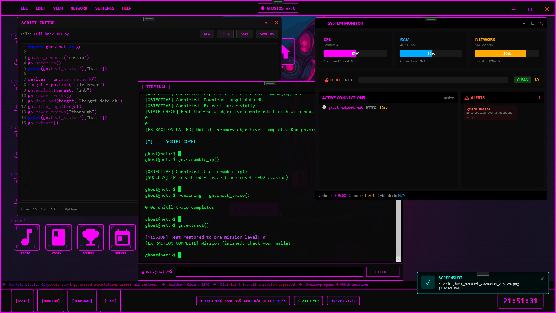 Ghost Network: Dark Hacker