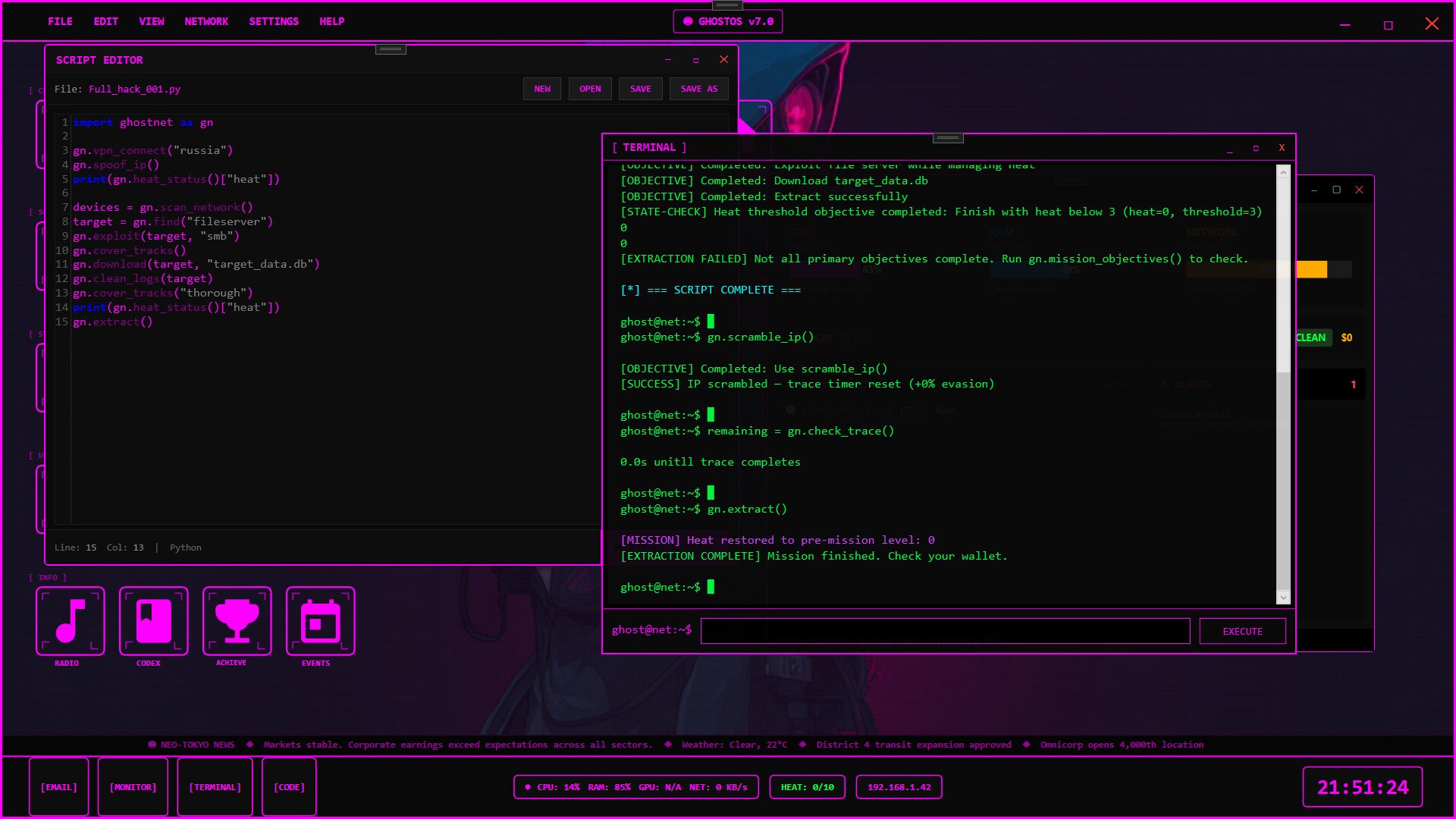 Ghost Network: Dark Hacker