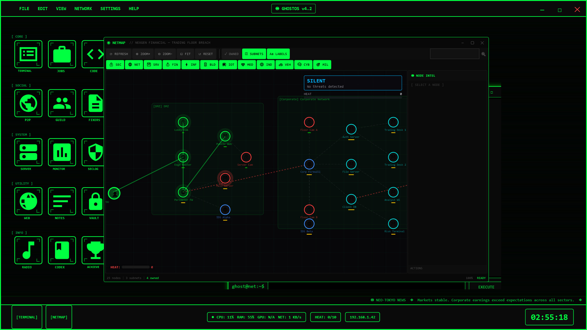 Ghost Network: Dark Hacker