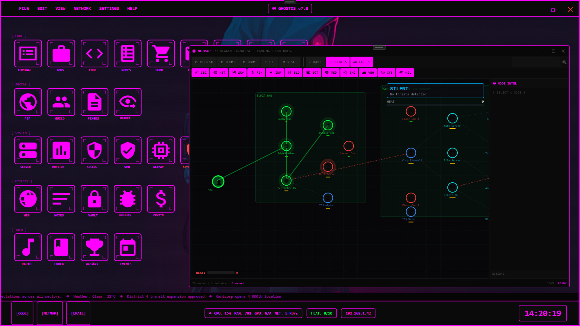 Ghost Network: Dark Hacker