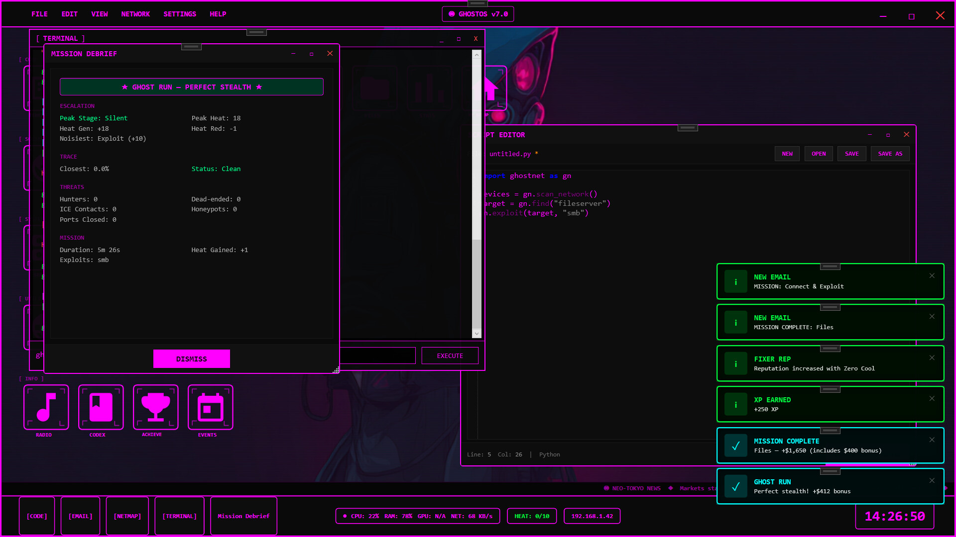 Ghost Network: Dark Hacker