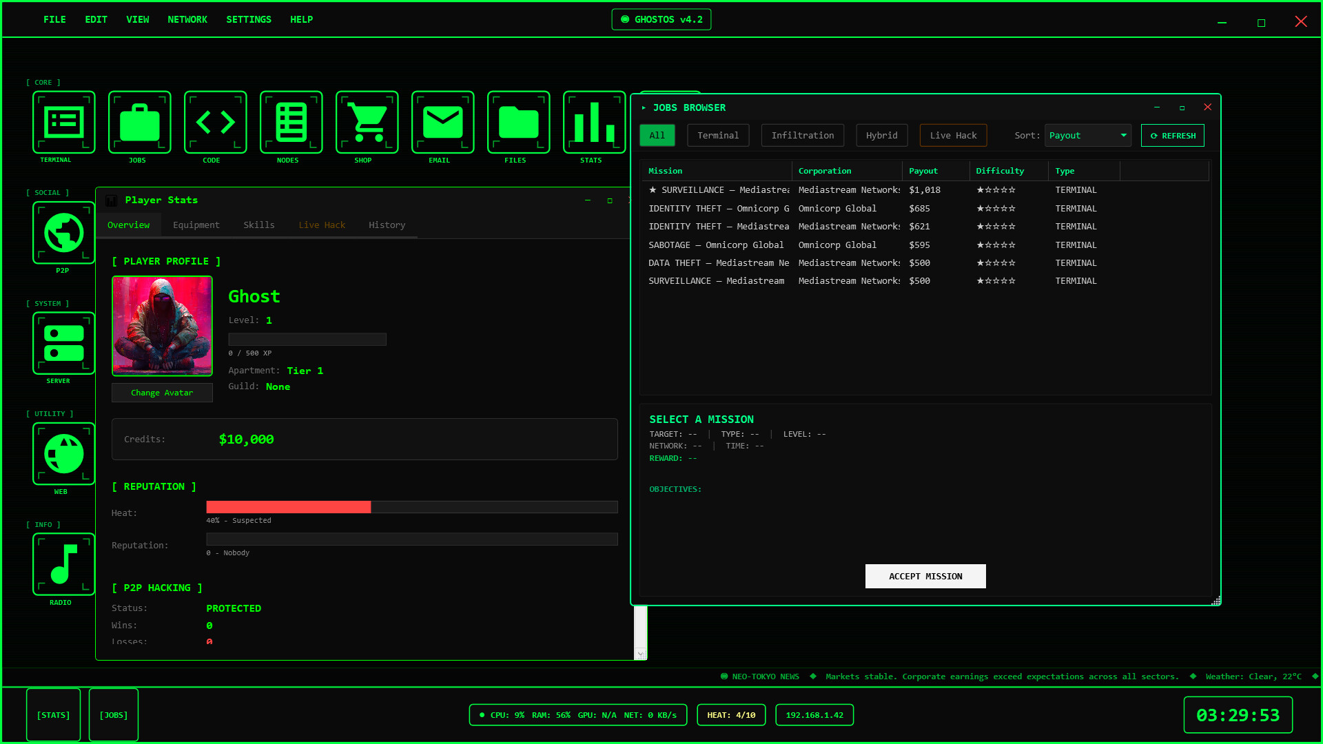 Ghost Network: Dark Hacker