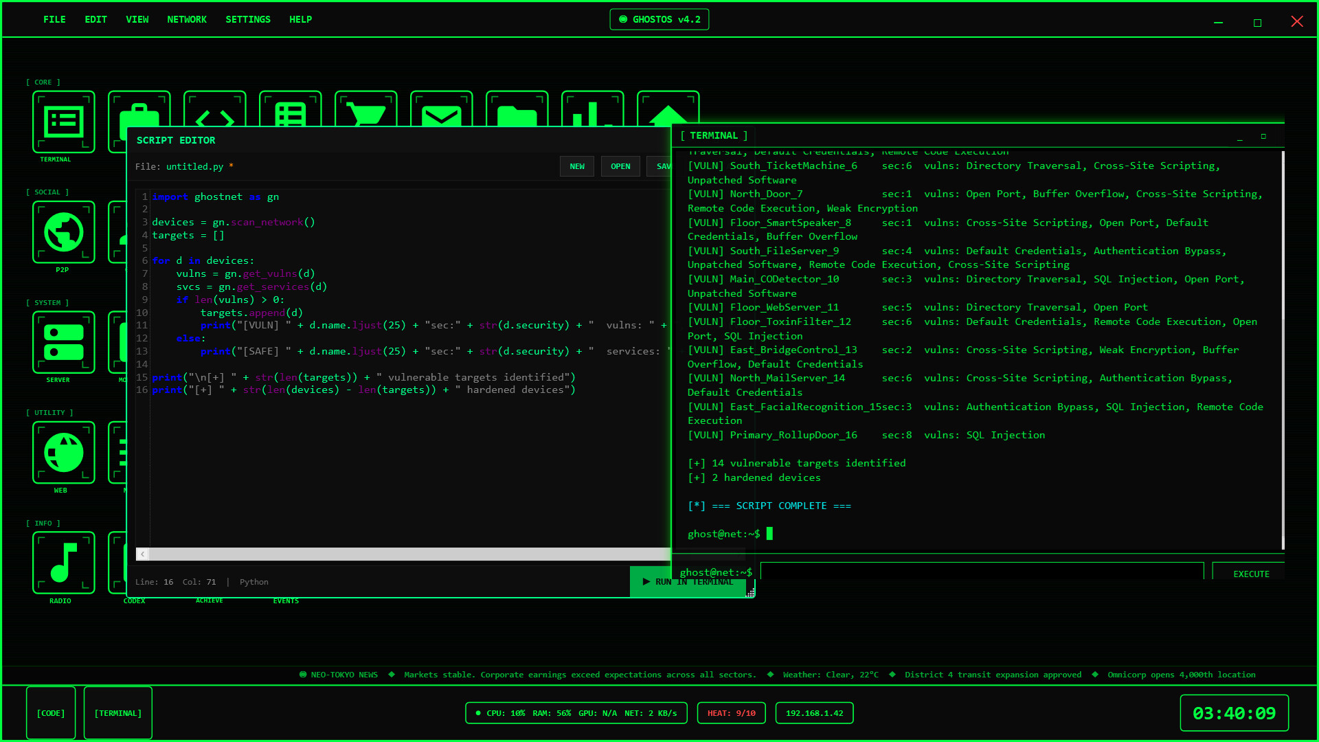 Ghost Network: Dark Hacker