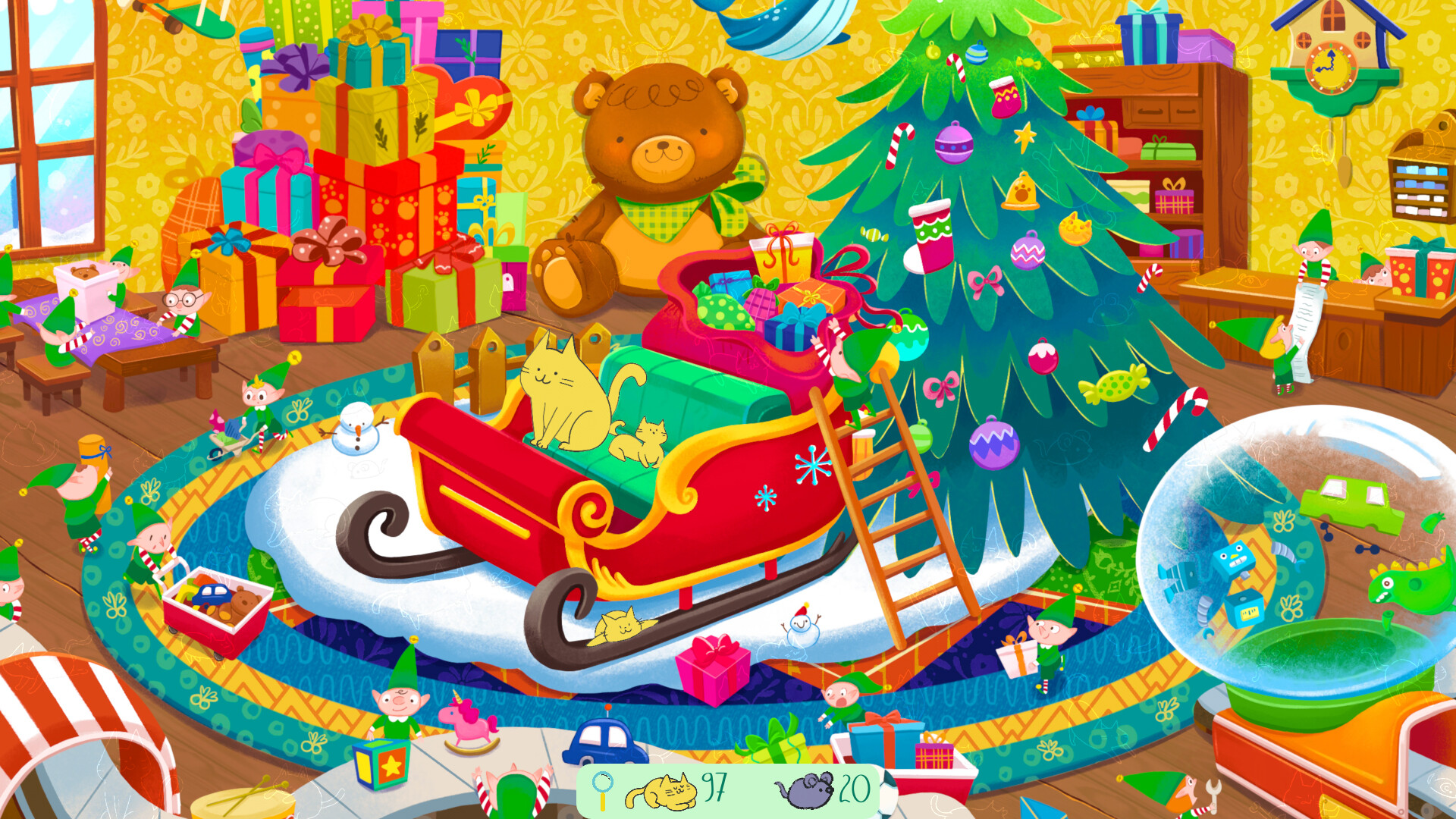 Storytime Cats: Meows and Mistletoes