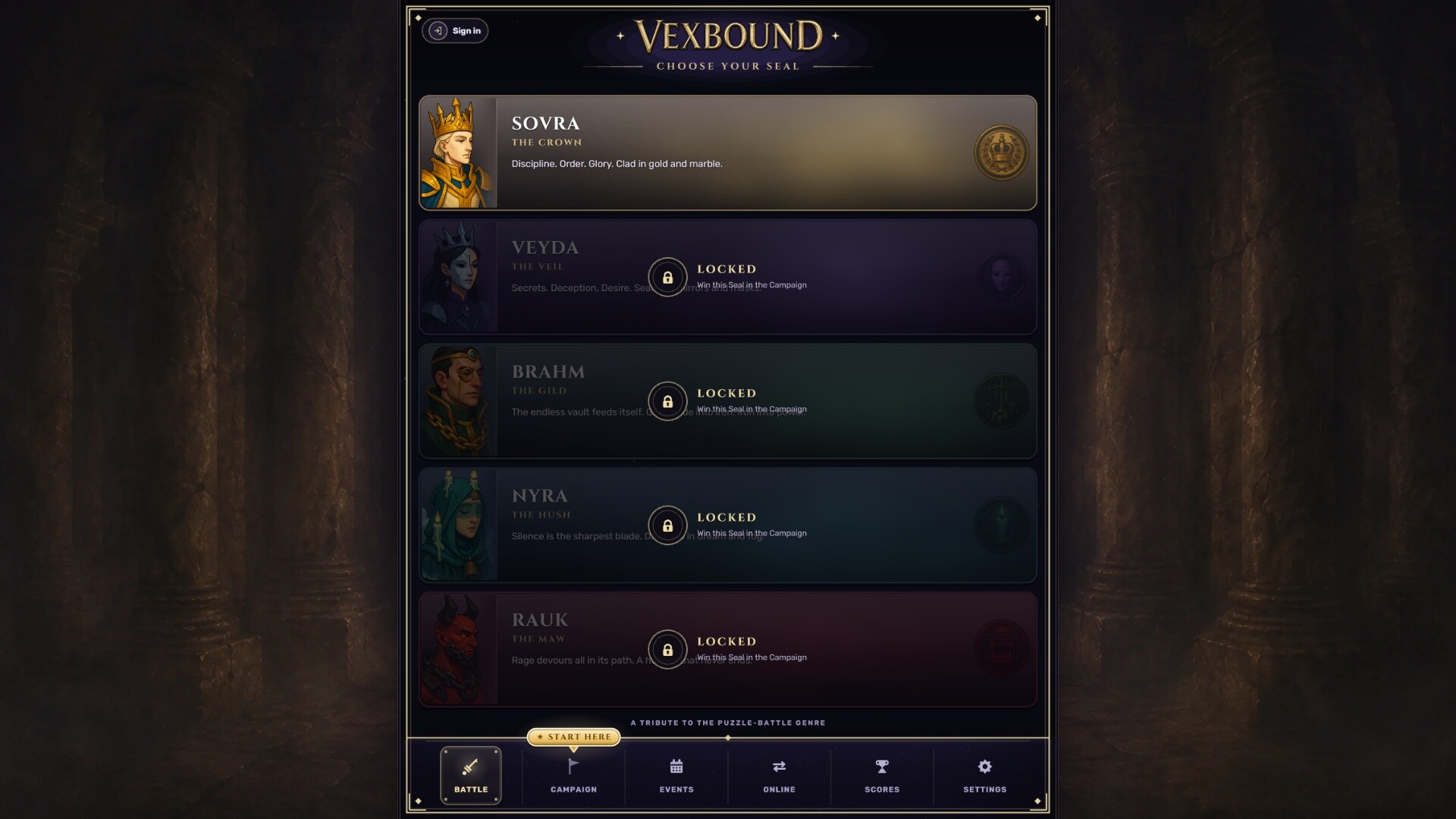 Vexbound