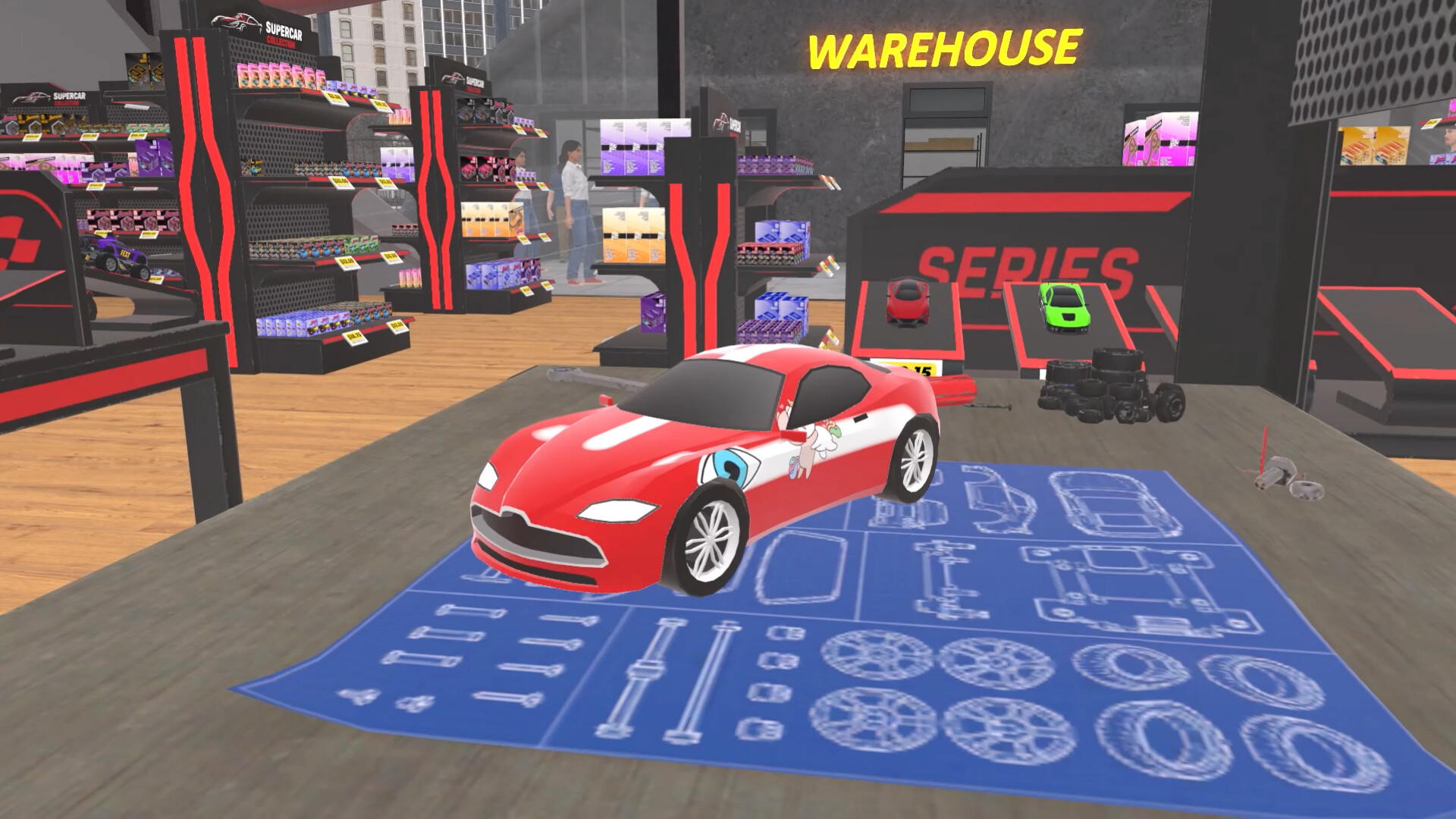 Supercar Collection Together
